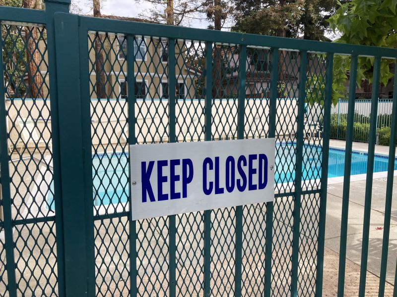 Safety Pool Fence Installation