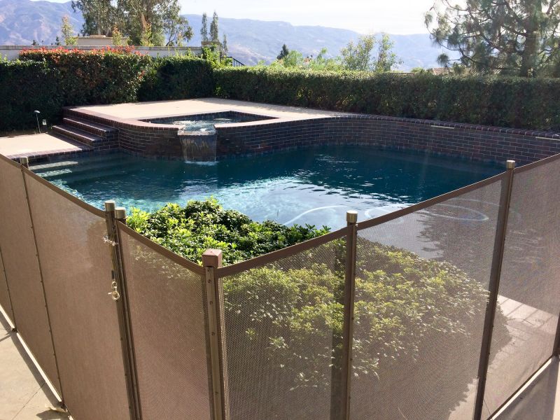 Safety Pool Fence Installation